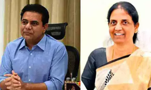 KTR, Sabitha Indra Reddy
