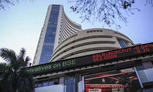 Sensex ends above 56-k mark