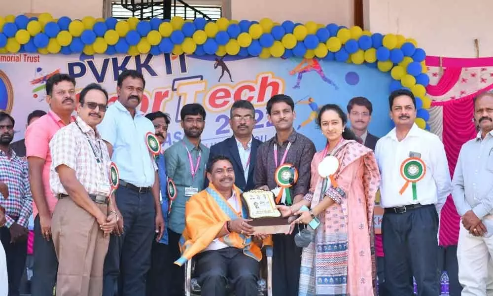 SPORTTECH- 2K22 inaugurated at PVKK Engg College