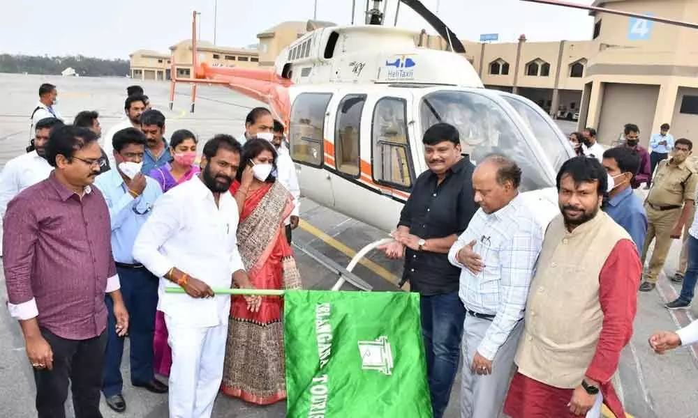 Hyderabad: Chopper ride to Medaram Jatara @ Rs 20k