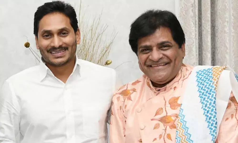 Chief Minister YS Jagan Mohan Reddy and Noted actor and comedian Ali