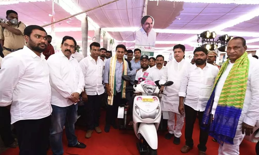 KTR distributes vehicles to disabled