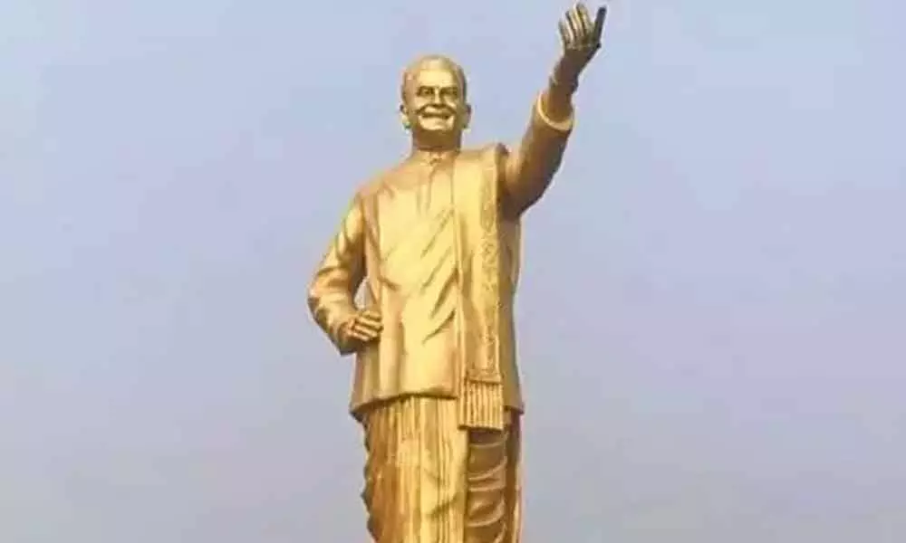 25-ft NTR statue to be installed in Nimmakuru