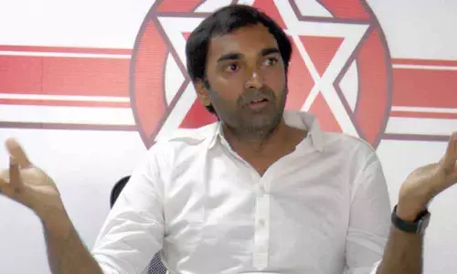 Jana Sena leader Ch Manu Kranth Reddy