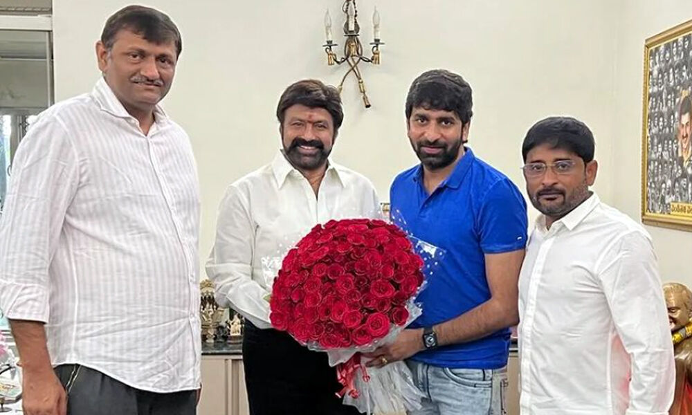 Balakrishna And Gopichand Malineni Kick-Start The Shooting Of Their ...