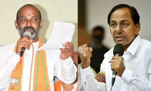 Bandi Sanjay writes to CM KCR to regularize panchayat secretaries services