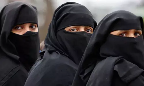 Burqa-clad triple-talaq victim campaigns for BJP in UP