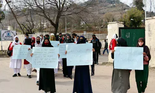 Karnataka college suspends 58 girls for wearing hijab