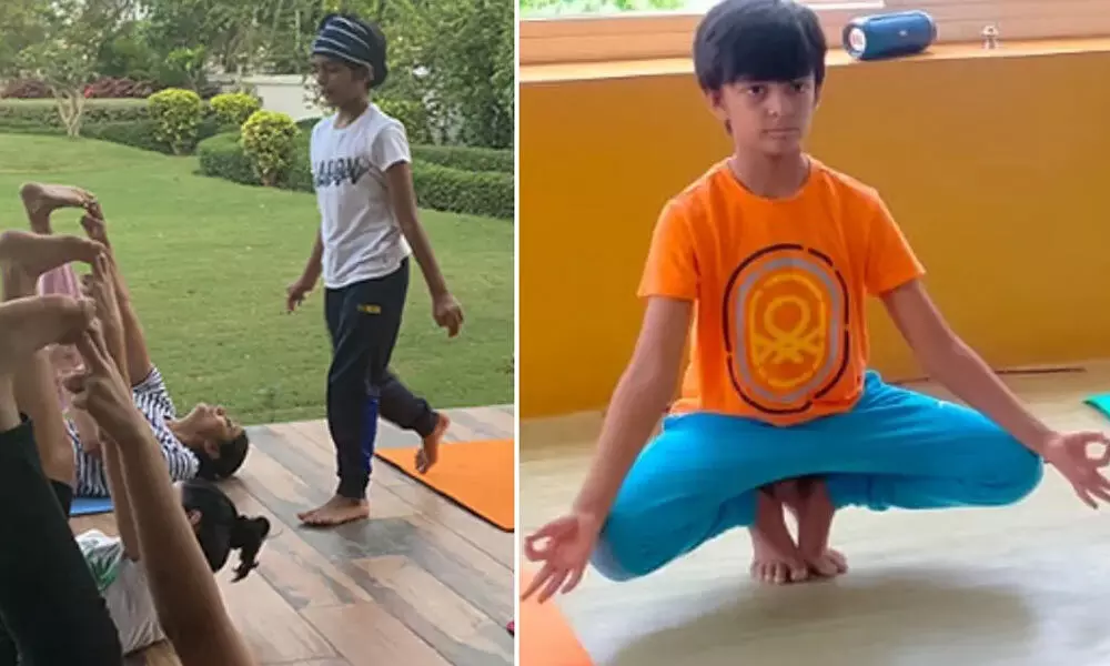 Boy From India Holds New Guinness World Record For Being Youngest Yoga Instructor