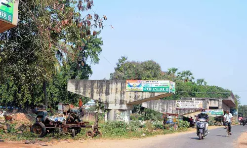 Incomplete flyover in Gunadala