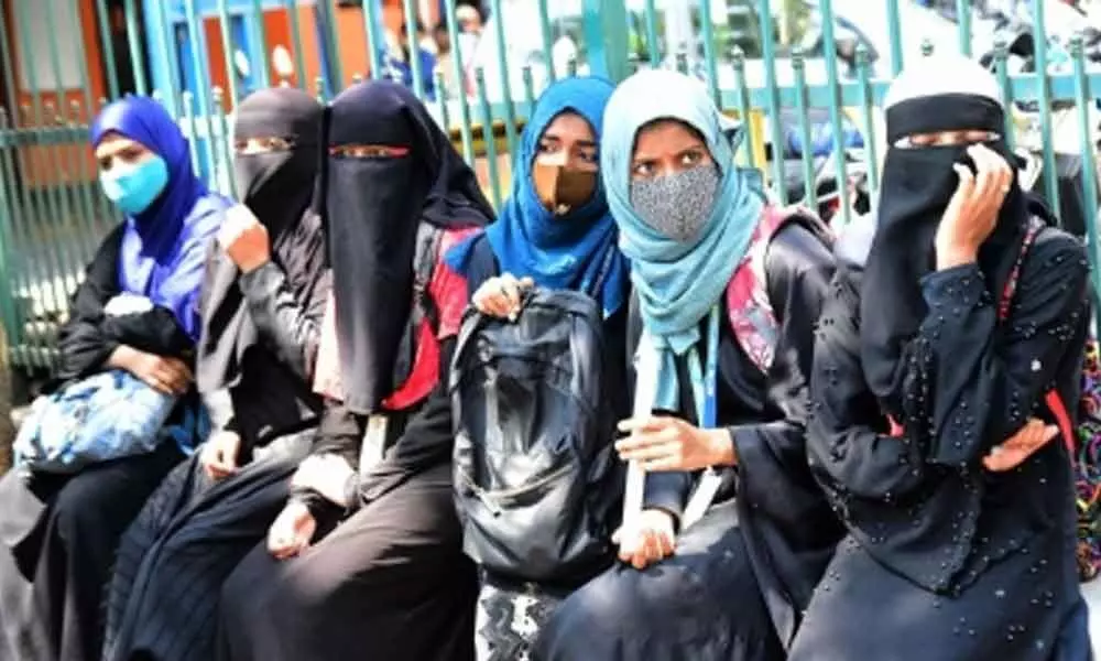 Hijab row: Karnataka High Court resumes hearing; many students boycott exams
