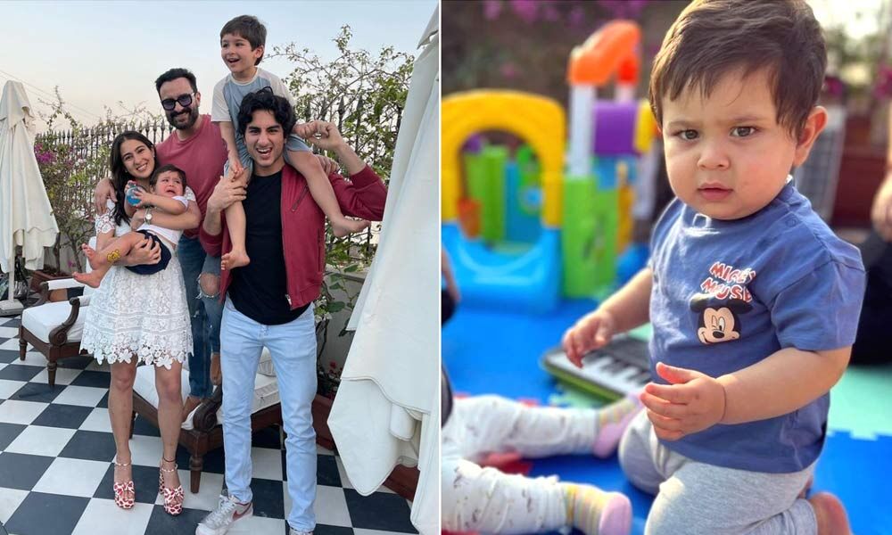 Sara Ali Khan Wished Her Little Brother 'Baby J' Sharing Adorable Pics ...