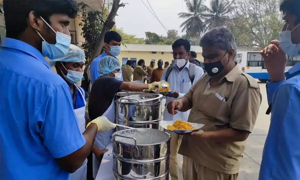 Bengaluru: Akshaya Patra launches vax camp for BMTC employees