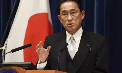Japanese Prime Minister Fumio Kishida