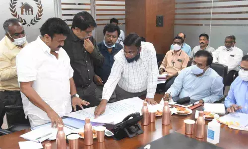 Talasani Srinivas Yadav asks officials to remove land hurdles for expediting development works