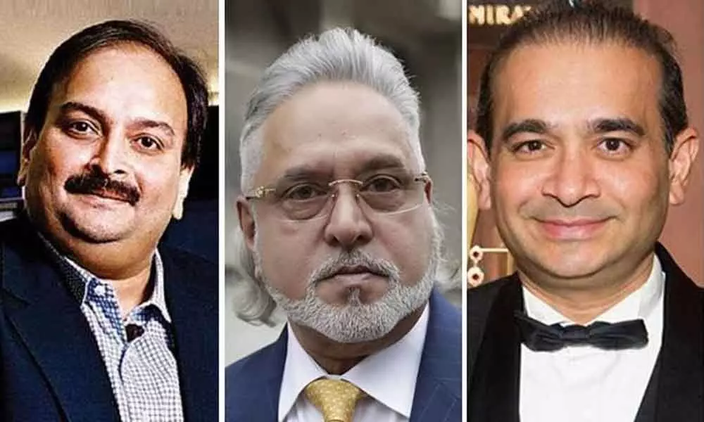 Vijay Mallya, Nirav Modi and Mehul Choksi