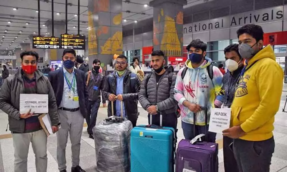 We were tense, felt relaxed now: Say students after reaching Delhi from Ukraine