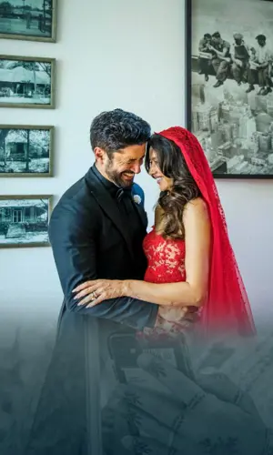 Beautiful Wedding Pics Of Bollywood’s Lovely Couple Farhan Akhtar And Shibani Dandekar