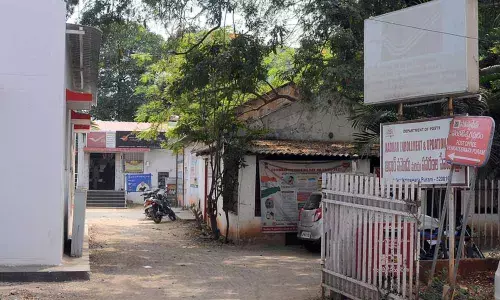 Post office in the colony