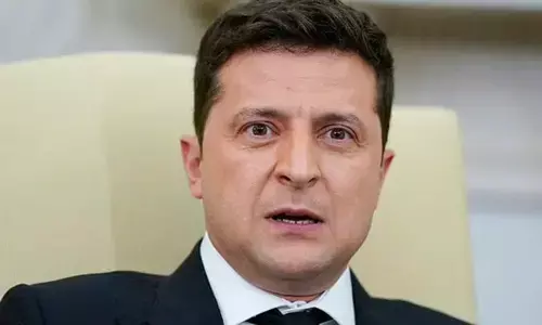 Ukrainian President Volodymyr Zelensky