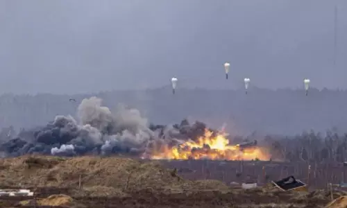 War returns to Europe: Russian missiles rain down on airports, military bases, and Kyiv