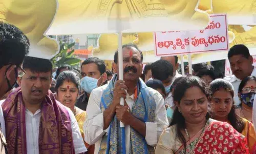 Bhumana promises to spread temple city glory globally