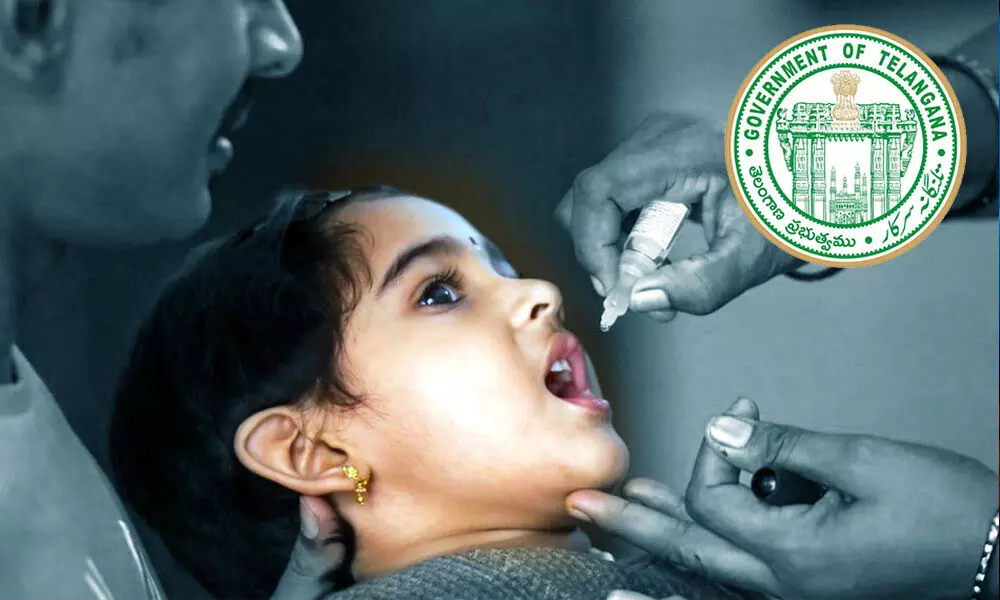 Pulse polio drive across Telangana to be held tomorrow