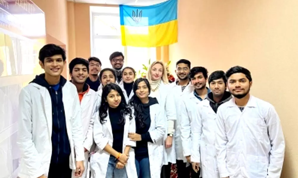 Indian students run for cover in war-torn Ukraine