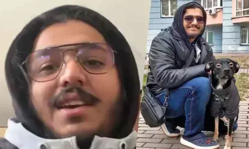 Indian student Rishabh Kaushik refuses to leave Kyiv without pet dog