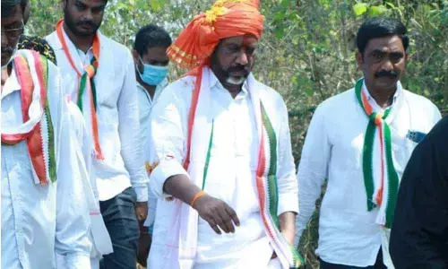 Khammam: Bhatti embarks on 32-day padayatra