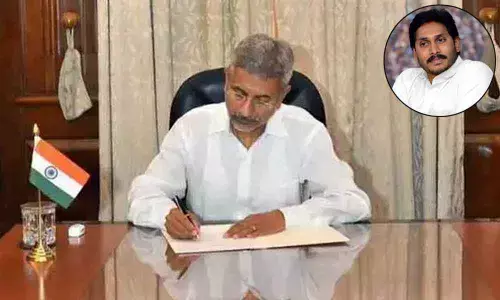 Union Minister S Jaishankar writes letter to CM YS Jagan on Helplines