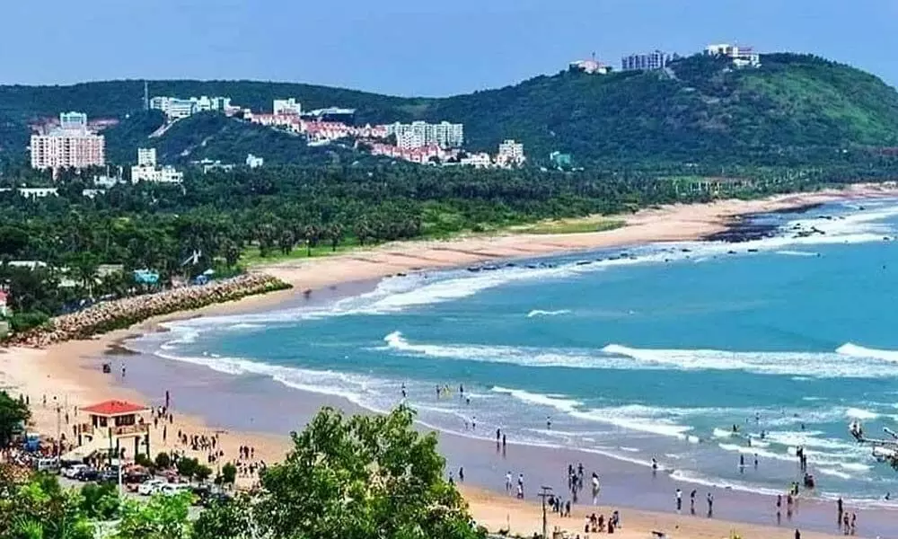 RK Beach in Visakhapatnam