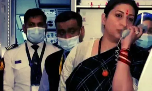 Your families are waiting with bated breath: Smriti Irani to students