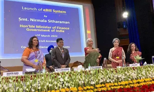 Union Finance Minister Nirmala Sitharaman launches E-Bill Processing System