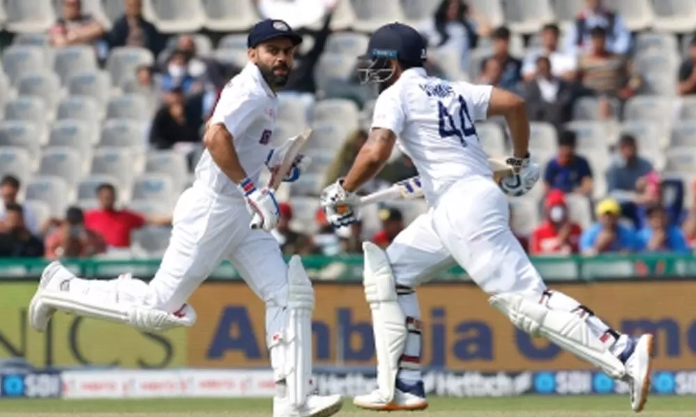 1st Test: Sri Lanka bounce back in second session with scalps of Vihari, Kohli