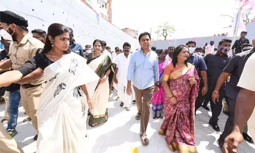Hyderabad: KTR throws open Tukaram gate railway under bridge to traffic