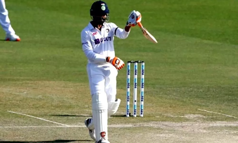 1st Test: Jadejas century, Ashwins fifty lift India to 468/7 against Sri Lanka