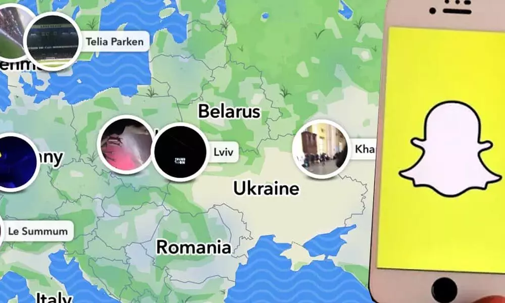 Snapchat disables public heatmap for Ukraine