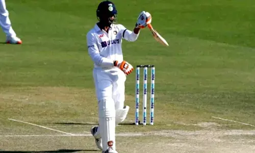 1st Test: Jadejas century, Ashwins fifty lift India to 468/7 against Sri Lanka