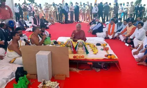 Nirmala Sitharaman lays stone for customs academy in Anantapur