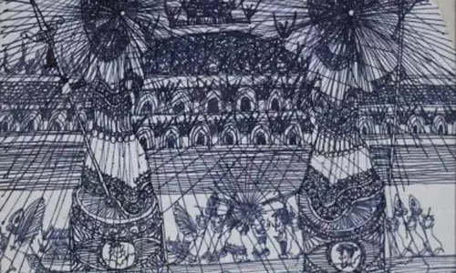 Of moonlight parades and walking with the waves