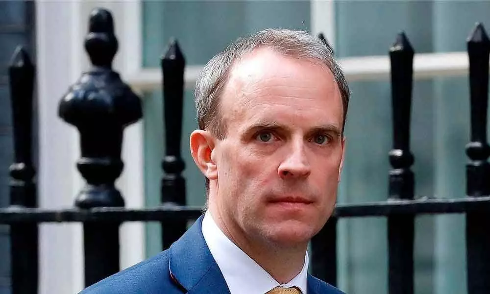 Britain’s Deputy Prime Minister Dominic Raab