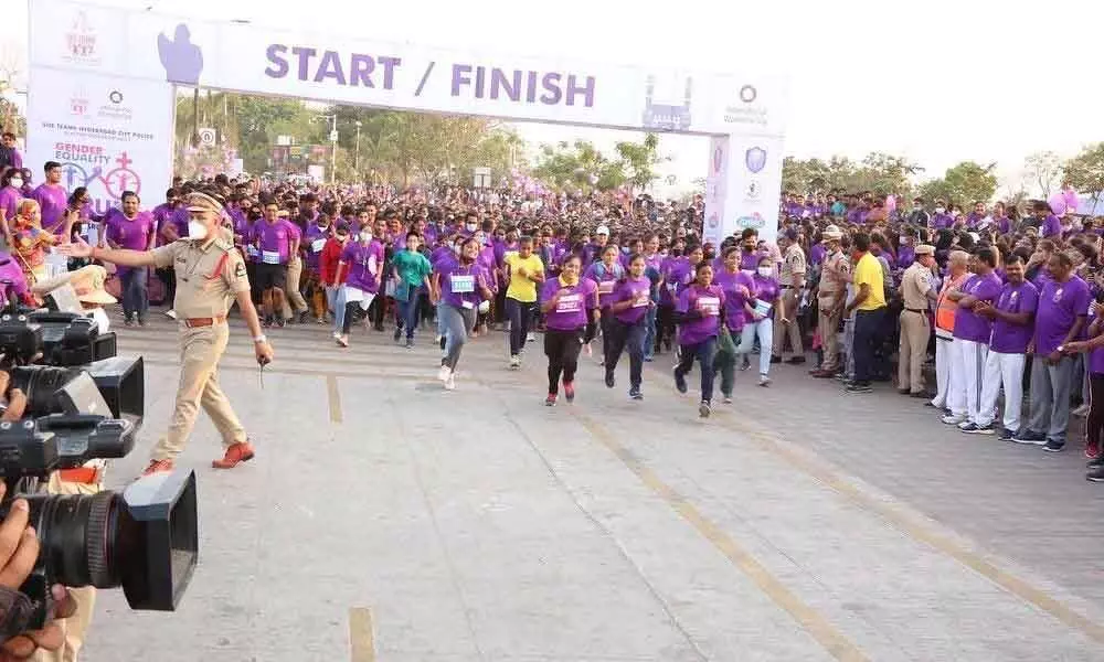 Hyderabad: SHE Teams organise Gender Equality Run