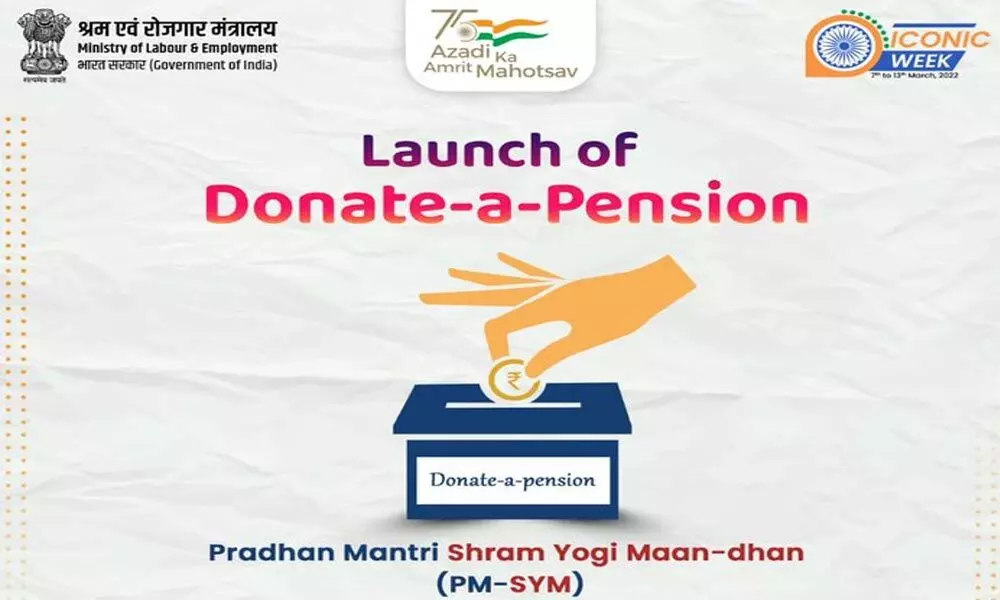 Government launches Donate-a-Pension programme