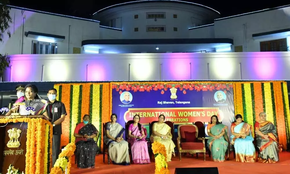 Women facing bias in every sphere of life: Governor Tamilisai Soundararajan