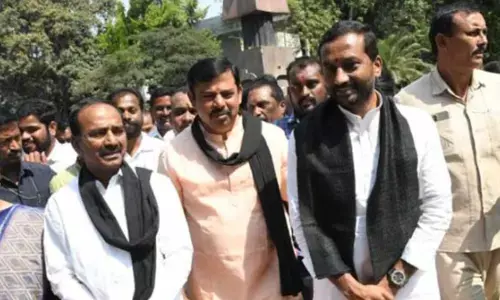 Telangana budget: 3 BJP MLAs suspended from legislative assembly