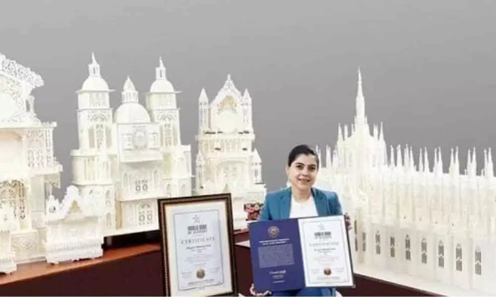 Cake Artist From Pune Holds Two World Records For Her Icing Structure