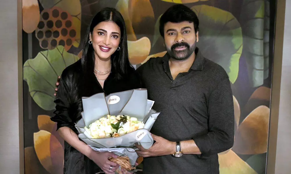 Shruti Haasan is roped in as the lead actress in Chiranjeevi’s 154th movie!