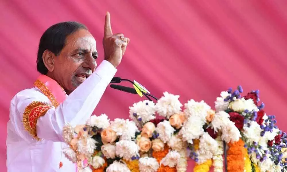 Chief Minister K Chandrashekar Rao