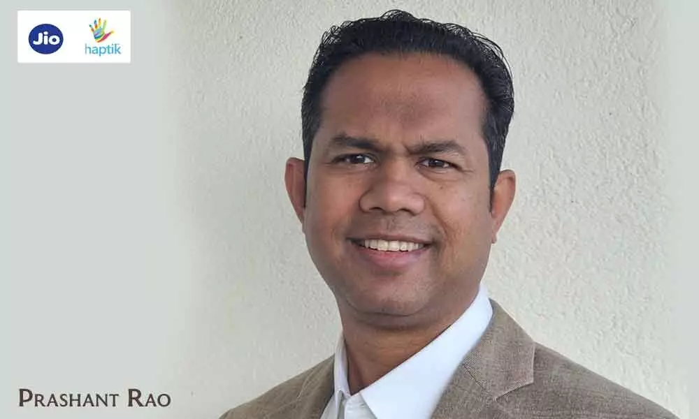 Prashant Rao, SVP of Customer Value & Experience,  Jio Haptik